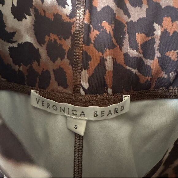Veronica Beard Vilena Leopard Print Leggings Size S - Picture 5 of 5